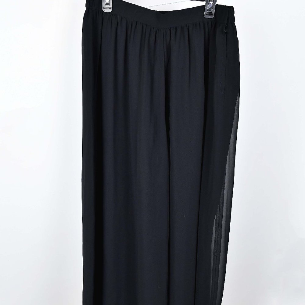 Adrianna Popell--Dressy Wide Leg Chiffon Pants--Size 16